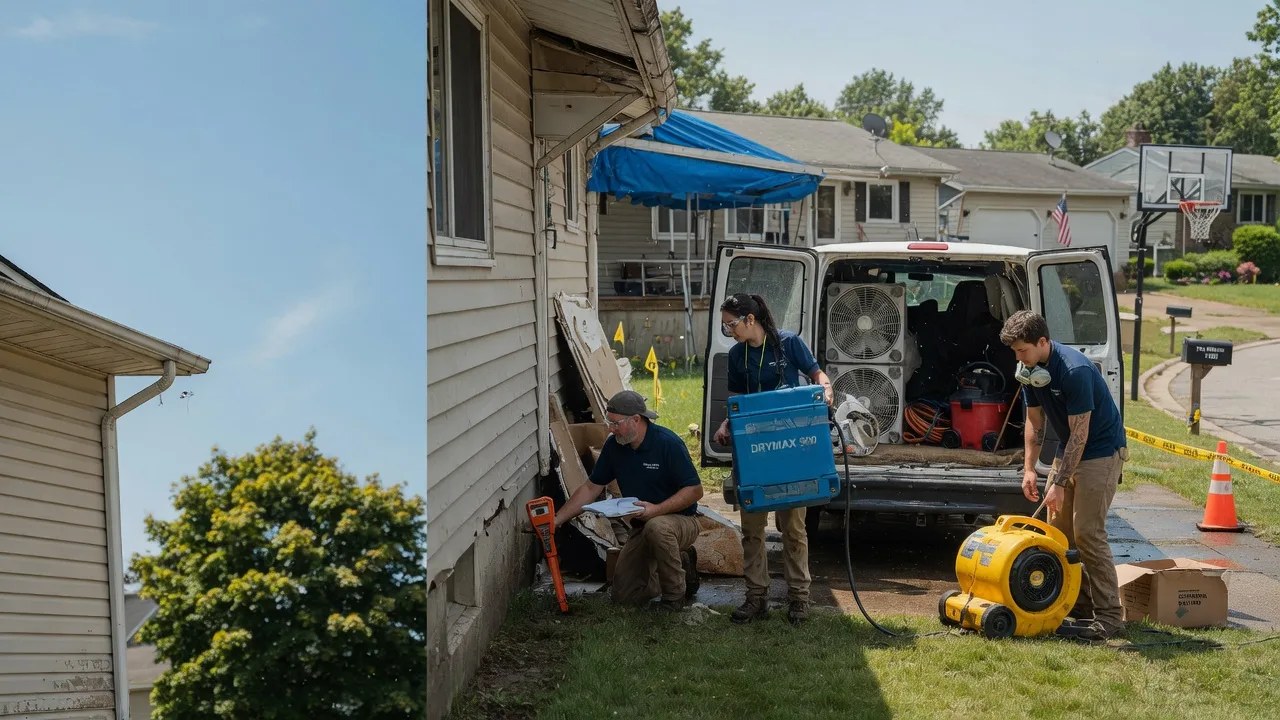 Ceiling Leak Cleanup in Chase City, VA near me