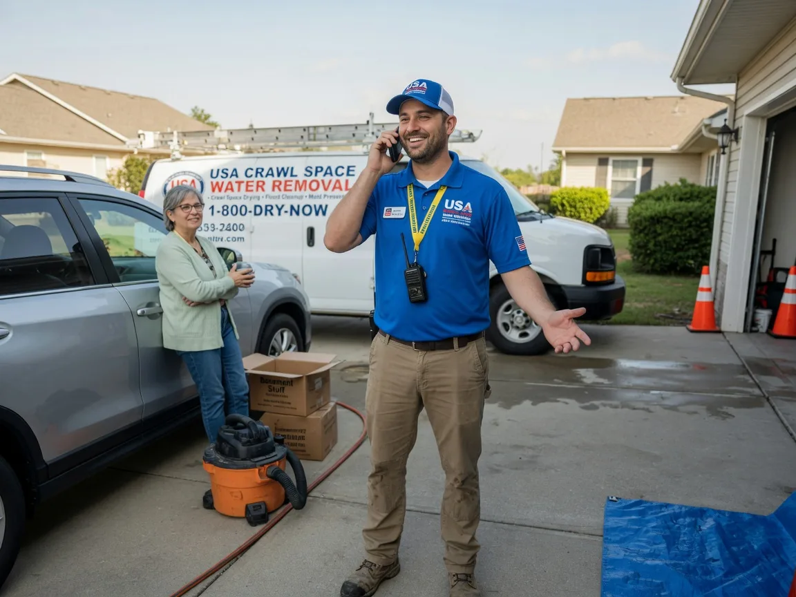 Crawl Space Water Removal Chase City, VA FAQs